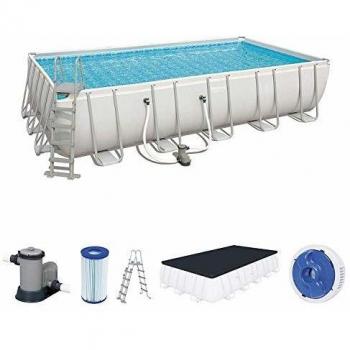 Piscine Power Steel 671 x 366 x 132 cm avec pompe et accessoires