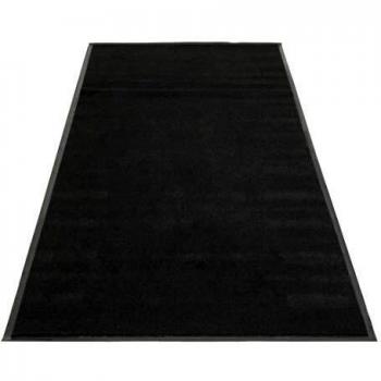 Tappeto Antipiegahe per Passarelle in Poliestere, Securit, Nero, 90x200cm