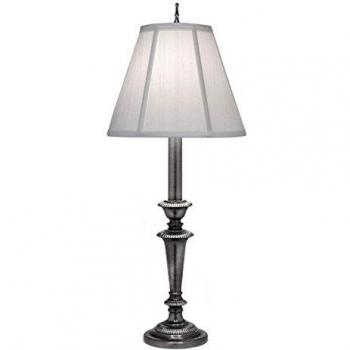 Elstead Lighting, Tischleuchte Lexington E27 Antikes Nickel