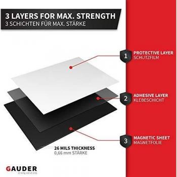 Lámina magnética para carteles GAUDER