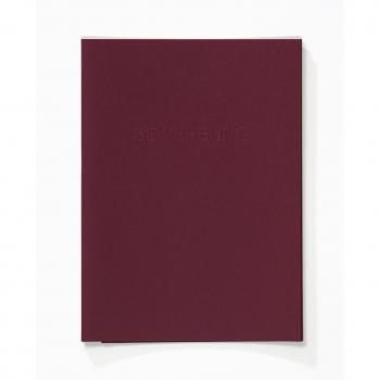 Folder de Candidaturas Rojo Estilo Walther