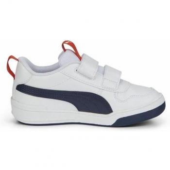Sapatilhas Brancas Puma Multiflex SL V PS 11 com Cierre de Velcro
