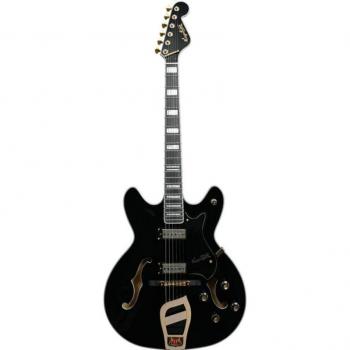 Hagstrom VIK67‑G Black Gloss Classic
