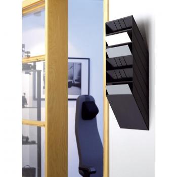 DURABLE Wand-Prospekthalter-Set , FLEXIBOXX 6, , A4, 6 Fächer