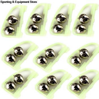 10 Pcs Twin Tip Fishing Alarm Bells
