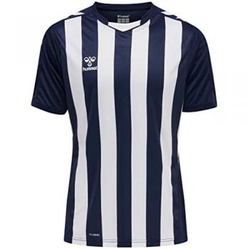 Hummel Marine/White Striped T-shirt for Men