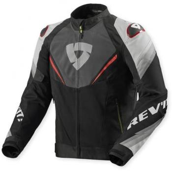 Revit Quantum 3 Air Moto Jacket L Colori Nero Grigio Rosso