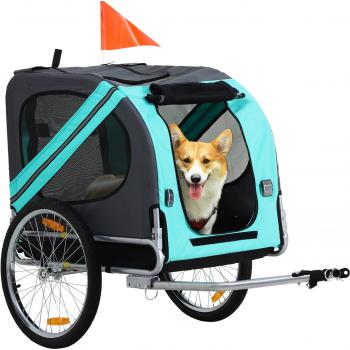 PawHut Vélo Pliable pour Chiens