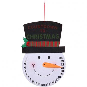 Exquisite Santa Countdown Calendar for Christmas