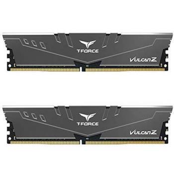 Team Vulcan Z Grey 32GB DDR4 Kit (2x16GB) 3600 MHz, C18, TLZGD432G3600HC18JDC01