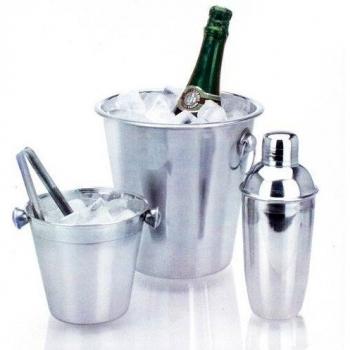 Service à cocktail en acier inoxydable (4 pièces)