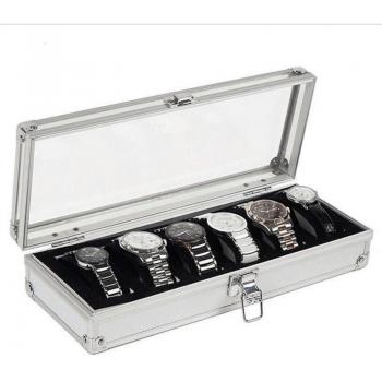 6-Compartment Luxury Watch Holder