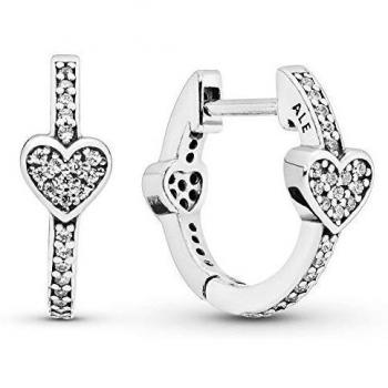 Pendientes Pandora aro plata