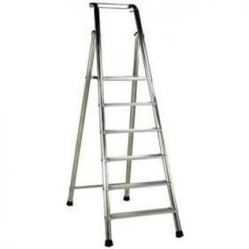 Extra Heavy-Duty 6 Tread Aluminium Step Ladder