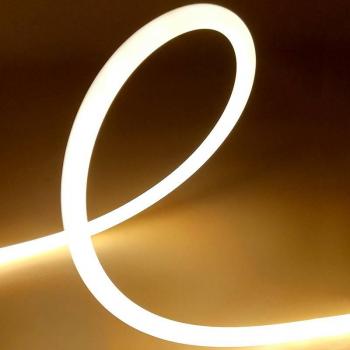 LED Flex Neon Amarelo 5m 13mm 120LED/m DC12V