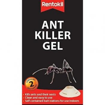 Rentokil Home Indoor Ant Killer Gel Poison Bait Station Destroys Nests