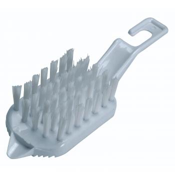 Spazzola per Verdure con Lazo, Plastica Bianco 15 x 6 cm