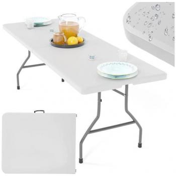 Table pliante polyvalente, 183 x 76 cm, pour jardin et buffet