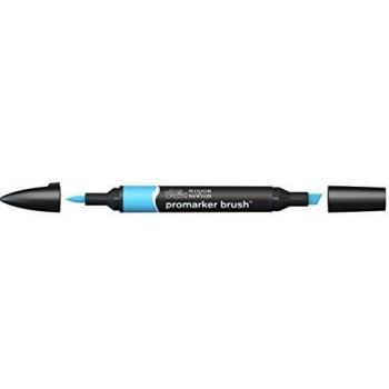 Rotulador BrushMarker Winsor & Newton Punta Pincel Azul Cielo (B137)