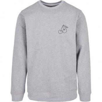 Merchcode Herren Rundhalspullover in Grau