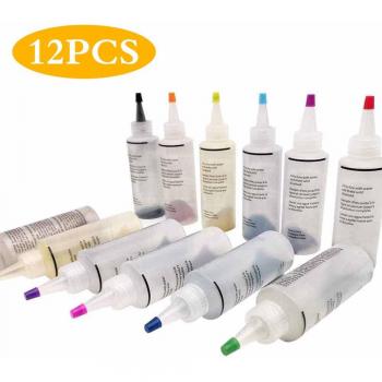 Set de Coloración 12‑Tonos para Ropa (Algodón y Lino)