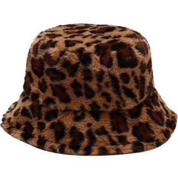 Thick Windproof Leopard Hat