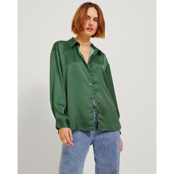 Jack & Jones Camisa de Seda Larga Mujer