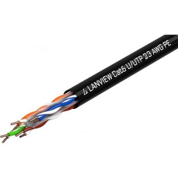 Lanview 305m Cat6 U/UTP Networking Cable