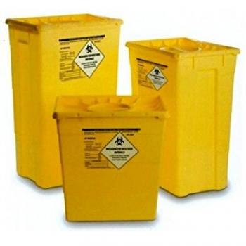 Contenitore per rifiuti 60 litri con tappo doppio