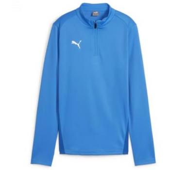 Puma TeamGoal Women's Performance Shirt (Blue) – 1/4 Zip