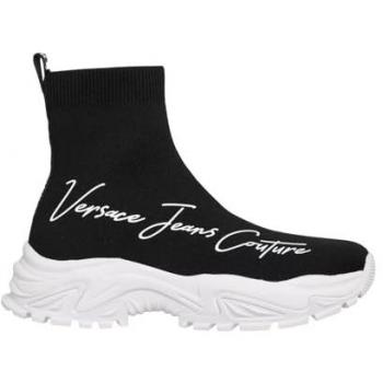 Sneakers Versace Jeans Couture hiker in tessuto nero