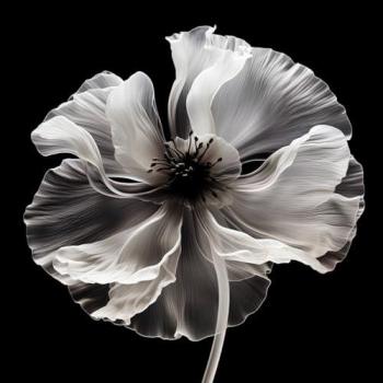 Décoration Murale Coquelicot 90x90 cm CEANOTHE