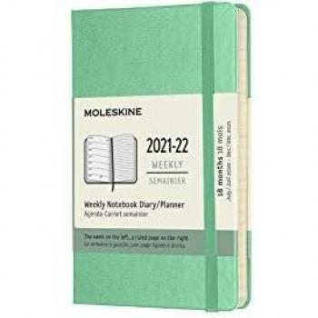 Moleskine 2022 18-Month Weekly Pocket Hardcover Notebook