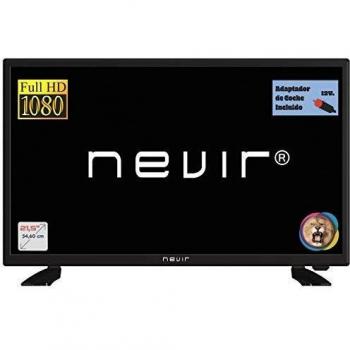 Nevir TV 22 LED Full HD con adaptador de 12V