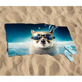 Dormouse Splashart Beach Towel