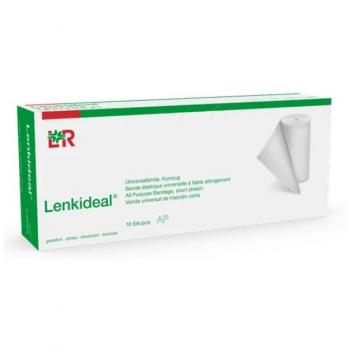 Idealbinde 12 × 5 m – Weiß, ohne Klammer, 10 Stück – LENKIDEAL