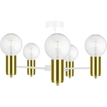 Keter Arde 1716 Lampada 5 E27 Oro Bianco
