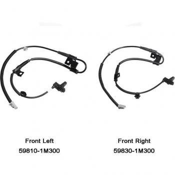 ABS Sensor Set for Kia Forte (Front Left & Right) 59810-1M300 59830-1M300