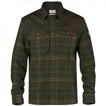 Fjällräven Granit Hemdjacke Herren Grün