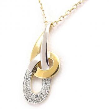 Collier Plaqué Or 'Scarlett' Double Ton