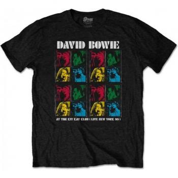 T-shirt adulte unisexe Kit Kat Klub en coton de David Bowie