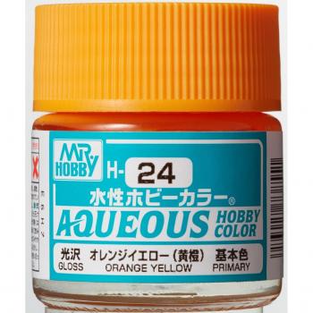 Mr Hobby H-024 Acrylfarbe Orange Gelb (10 ml)