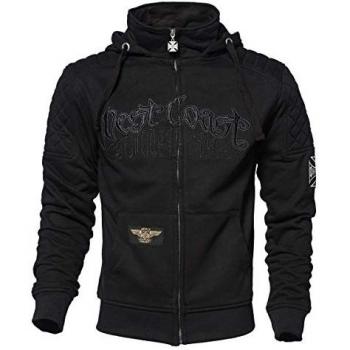Chaqueta “Rider’s Pride” Negra con capucha