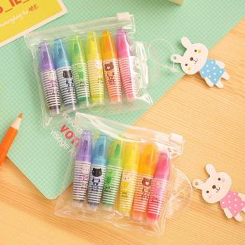 Bunte Lese-Highlight Marker
