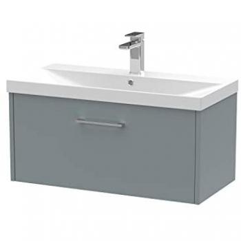 Juno Coastal Grey 800mm Wall Hung Vanity Unit