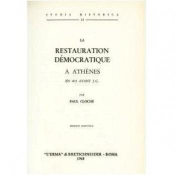 La restauration démocratique à Athènes en 403 avant J. C. (1915)