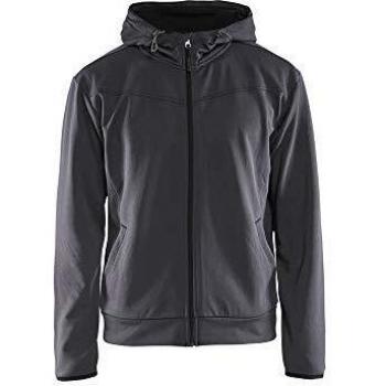 Blaklader Sweat à capuche zippé gris moyen