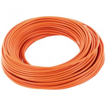 Fil de connexion orange 1×0,14 mm² 10 m – Econ Connect