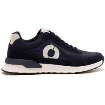 Ecoalf Zapatillas Hombre Casual Conde Azul Plano con Cordones