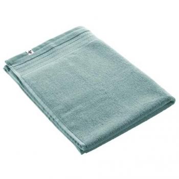 Tapis de Bain 50x70cm Bleu Glacier en Coton Bio